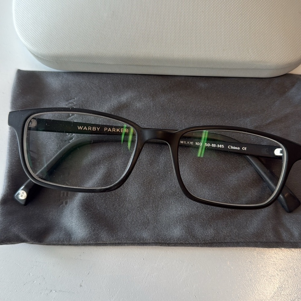 Women Kerby Parker “Wilkie” Black Eyeglasses EA070 - Picture 4 of 4